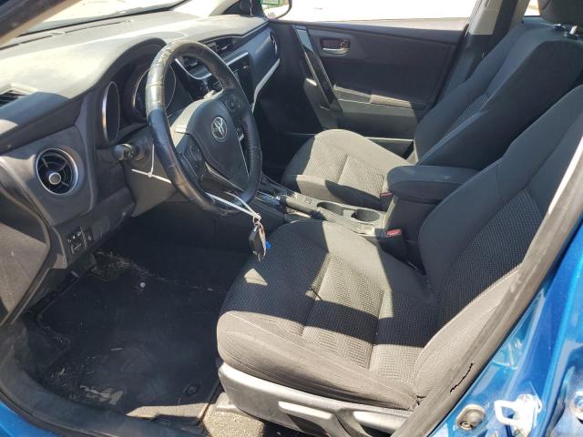 JTNKARJE7HJ540483 - 2017 TOYOTA COROLLA IM BLUE photo 7