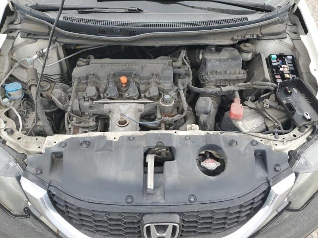 2HGFB2F86FH514700 - 2015 HONDA CIVIC EX WHITE photo 11