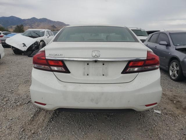2HGFB2F86FH514700 - 2015 HONDA CIVIC EX WHITE photo 6