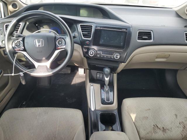 2HGFB2F86FH514700 - 2015 HONDA CIVIC EX WHITE photo 8