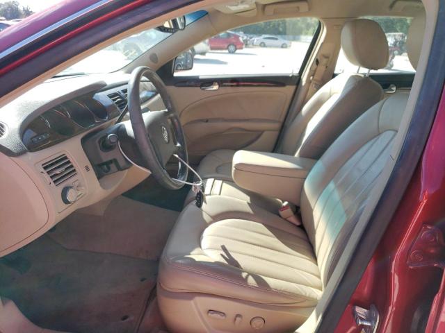 1G4HJ5EM1BU134418 - 2011 BUICK LUCERNE CXL RED photo 7