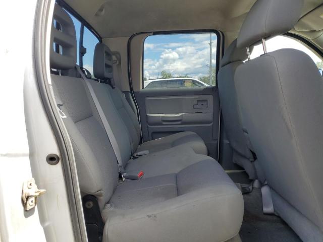 1D7HW48NX6S652135 - 2006 DODGE DAKOTA QUAD SLT SILVER photo 10