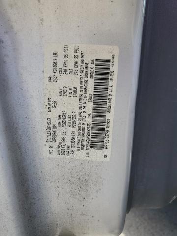 1D7HW48NX6S652135 - 2006 DODGE DAKOTA QUAD SLT SILVER photo 12