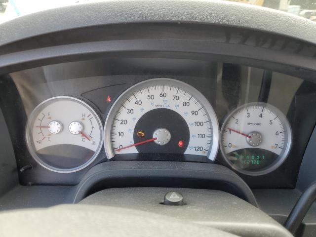 1D7HW48NX6S652135 - 2006 DODGE DAKOTA QUAD SLT SILVER photo 9