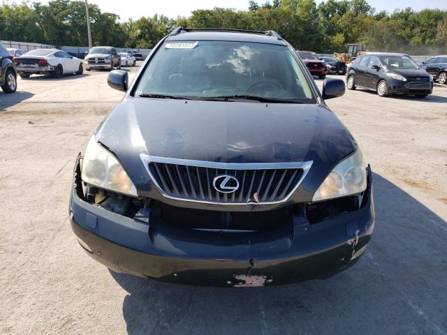 2T2GK31U48C049081 - 2008 LEXUS RX 350 CHARCOAL photo 5