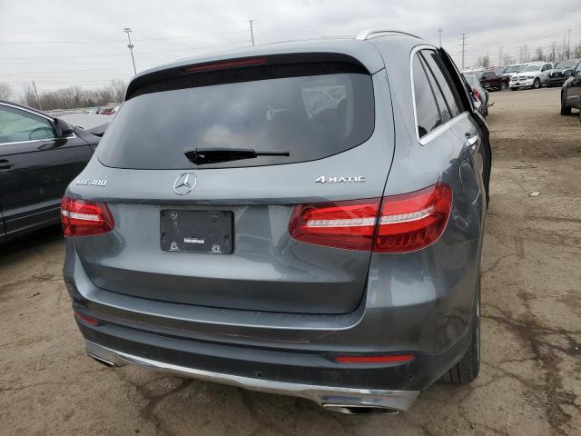 WDC0G4KB4GF050645 - 2016 MERCEDES-BENZ GLC 300 4MATIC GRAY photo 6