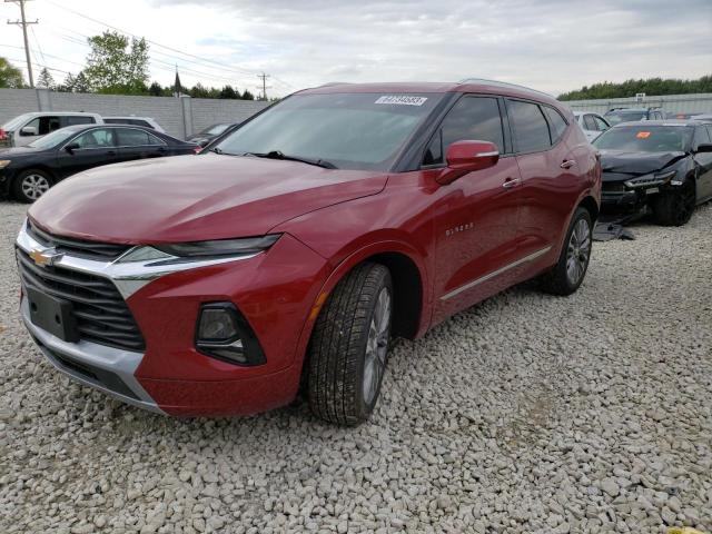 3GNKBLRS5LS626544 - 2020 CHEVROLET BLAZER PREMIER RED photo 1