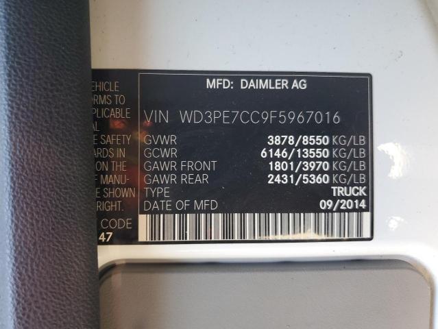 WD3PE7CC9F5967016 - 2015 MERCEDES-BENZ SPRINTER 2500 Ağ foto 13