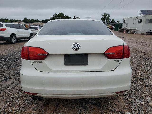 3VWLL7AJ8DM247044 - 2013 VOLKSWAGEN JETTA TDI Ақ фото 6