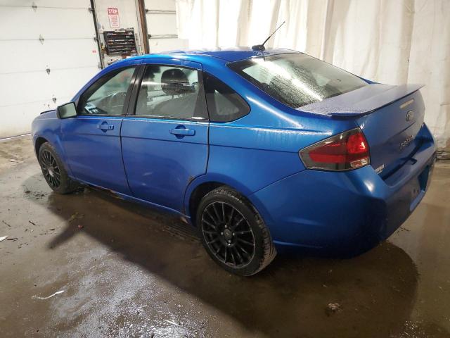 1FAHP3GN4BW153147 - 2011 FORD FOCUS SES BLUE photo 2