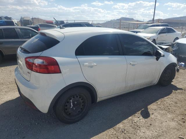KNADM5A36D6231383 - 2013 KIA RIO LX WHITE photo 3