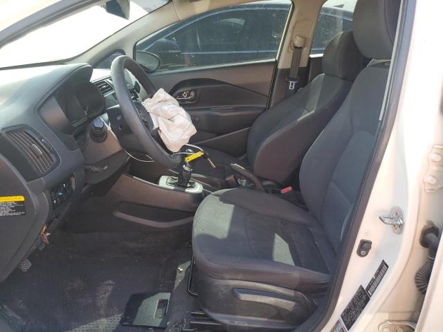 KNADM5A36D6231383 - 2013 KIA RIO LX WHITE photo 7