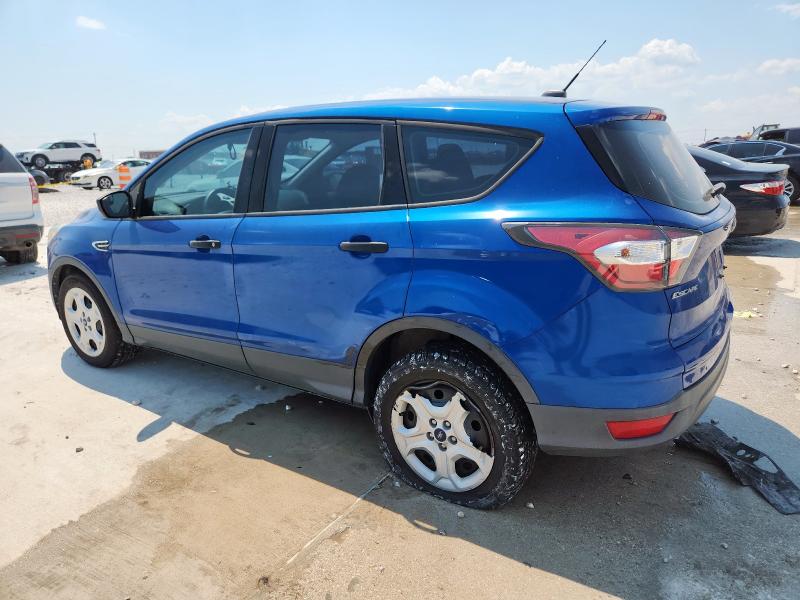 1FMCU0F77HUB15989 - 2017 FORD ESCAPE S BLUE photo 2