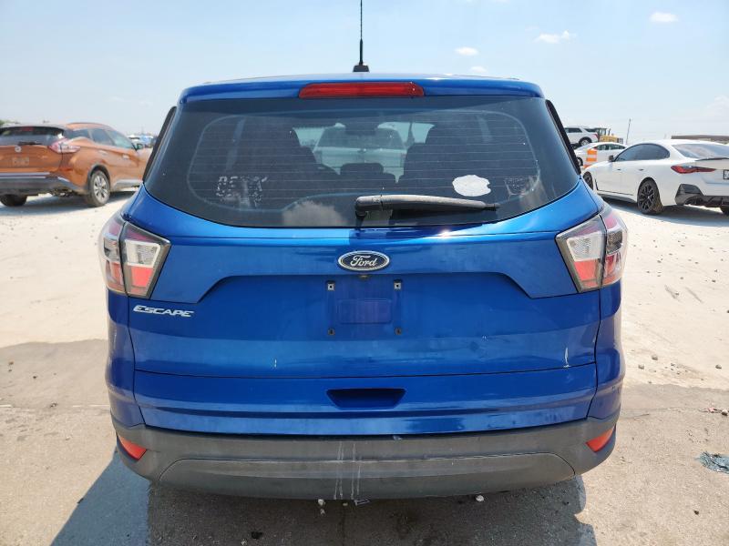 1FMCU0F77HUB15989 - 2017 FORD ESCAPE S BLUE photo 6