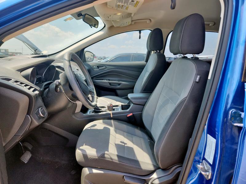 1FMCU0F77HUB15989 - 2017 FORD ESCAPE S BLUE photo 7