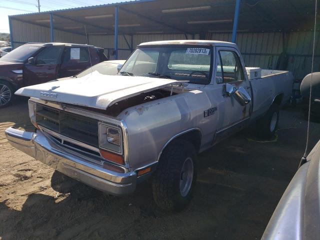 1B7HM06Y9KS198525 - 1989 DODGE W-SERIES W100 SILVER photo 1