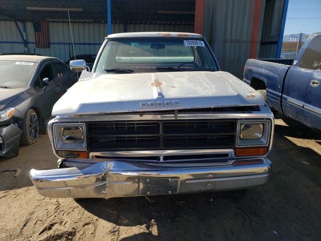 1B7HM06Y9KS198525 - 1989 DODGE W-SERIES W100 SILVER photo 5