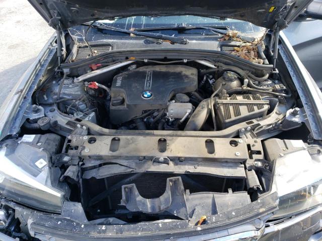 5UXWZ7C39H0V92278 - 2017 BMW X3 SDRIVE28I GRAY photo 12