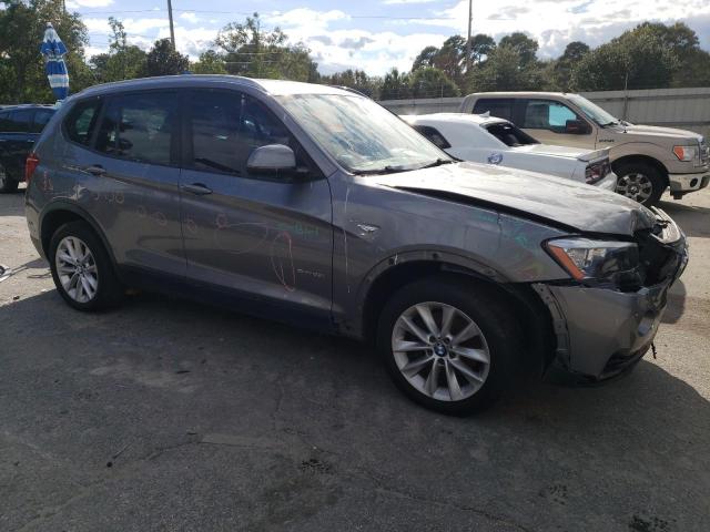 5UXWZ7C39H0V92278 - 2017 BMW X3 SDRIVE28I GRAY photo 4