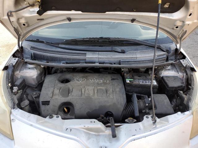 JTKKU4B41AJ053864 - 2010 TOYOTA SCION XD ვერცხლისფერი ფოტო 11