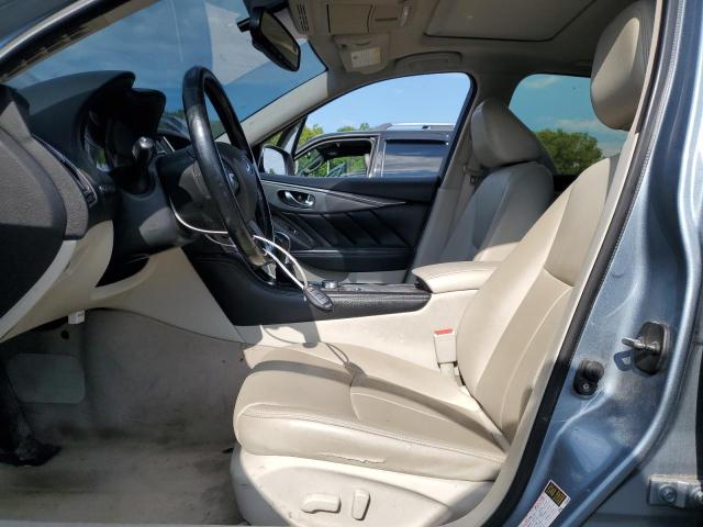 JN1BV7AR0FM405697 - 2015 INFINITI Q50 BASE ლურჯი ფოტო 7