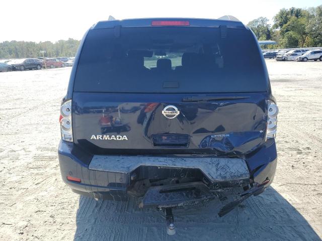 5N1BA0ND9AN623876 - 2010 NISSAN ARMADA SE BLUE photo 6