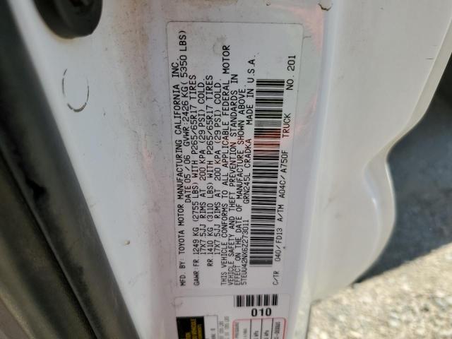 5TEUU42NX6Z273011 - 2006 TOYOTA TACOMA ACCESS CAB Biały zdjęcie 12