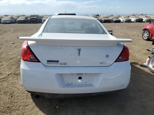 1G2ZH17N294192992 - 2009 PONTIAC G6 GT WHITE photo 6