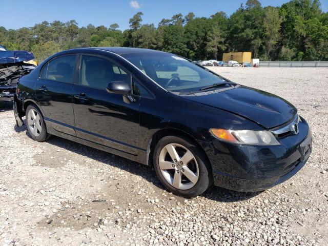 2HGFA16586H511106 - 2006 HONDA CIVIC LX BLACK photo 4