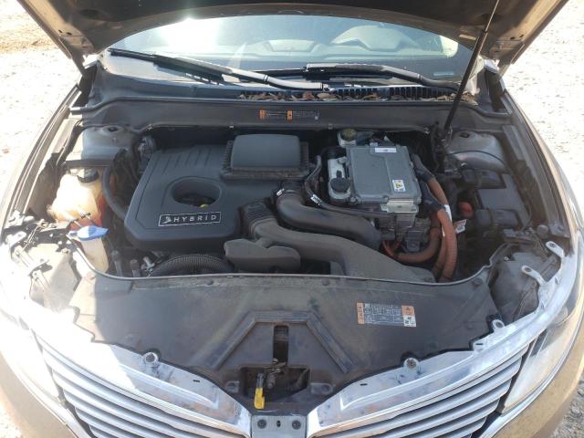 3LN6L2LU4GR632212 - 2016 LINCOLN MKZ HYBRID 灰色 照片 11