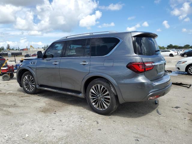 JN8AZ2ND3J9840812 - 2018 INFINITI QX80 BASE CHARCOAL photo 2