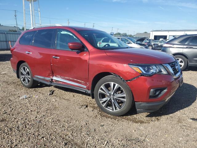 5N1DR2MM8HC905527 - 2017 NISSAN PATHFINDER S BURGUNDY photo 4