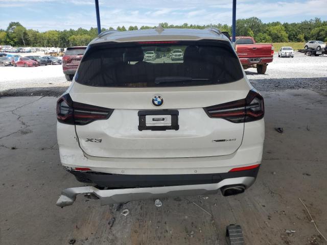 5UX43DP03P9S45885 - 2023 BMW X3 SDRIVE30I WHITE photo 6