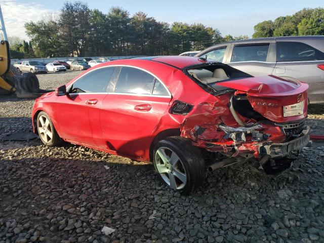 WDDSJ4GB8FN265402 - 2015 MERCEDES-BENZ CLA 250 4MATIC RED photo 2