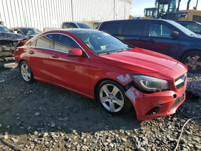 WDDSJ4GB8FN265402 - 2015 MERCEDES-BENZ CLA 250 4MATIC RED photo 4