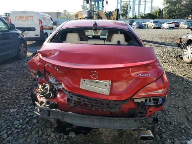 WDDSJ4GB8FN265402 - 2015 MERCEDES-BENZ CLA 250 4MATIC RED photo 6