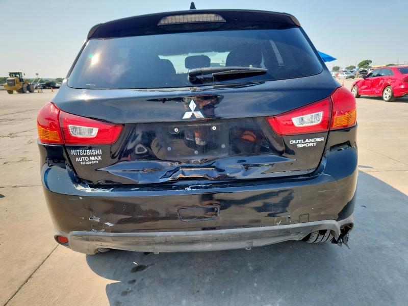 JA4AP3AU8HZ003460 - 2017 MITSUBISHI OUTLANDER ES BLACK photo 6