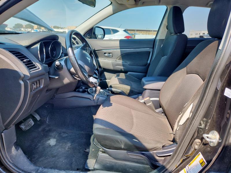 JA4AP3AU8HZ003460 - 2017 MITSUBISHI OUTLANDER ES BLACK photo 7