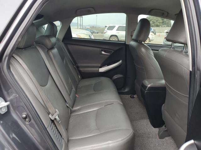 JTDKN3DU3C5474914 - 2012 TOYOTA PRIUS CHARCOAL photo 10