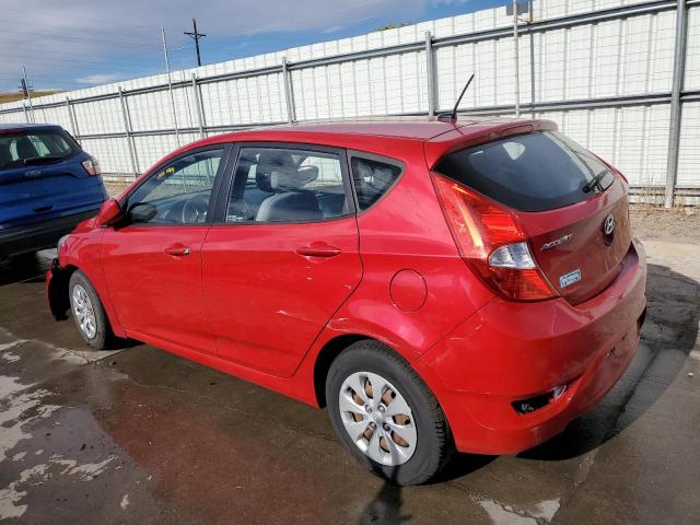 KMHCT5AE6GU251678 - 2016 HYUNDAI ACCENT SE RED photo 2