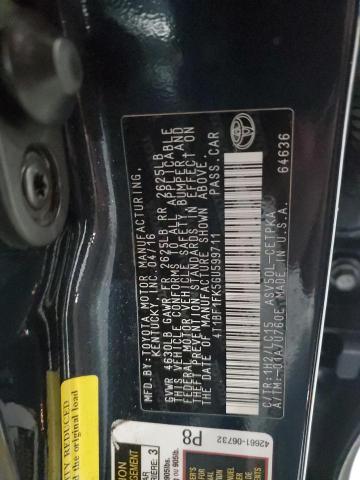 4T1BF1FK5GU599711 - 2016 TOYOTA CAMRY LE BLUE photo 13