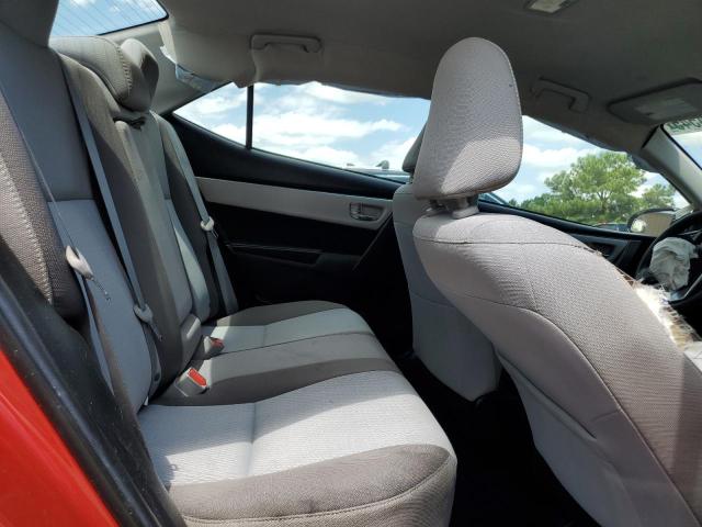 5YFBURHE7KP927412 - 2019 TOYOTA COROLLA L RED photo 10