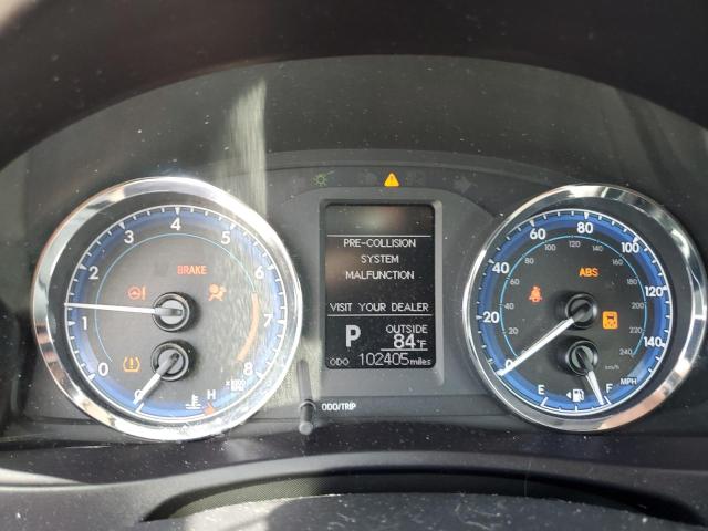 5YFBURHE7KP927412 - 2019 TOYOTA COROLLA L RED photo 9