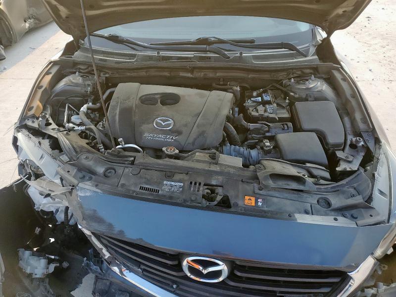 JM1BN1L78H1100488 - 2017 MAZDA 3 TOURING GRAY photo 11