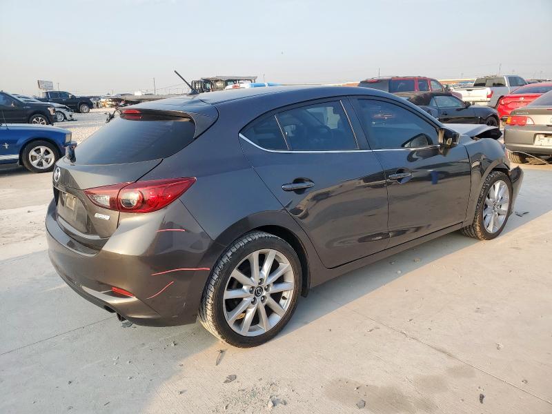 JM1BN1L78H1100488 - 2017 MAZDA 3 TOURING GRAY photo 3