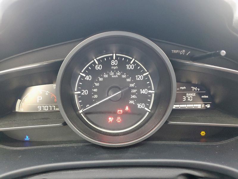 JM1BN1L78H1100488 - 2017 MAZDA 3 TOURING GRAY photo 9