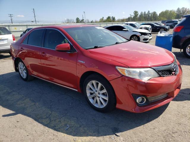 4T1BD1FK7CU027961 - 2012 TOYOTA CAMRY HYBRID MAROON photo 4