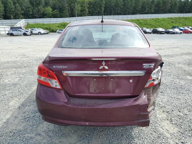 ML32F3FJ7HHF09563 - 2017 MITSUBISHI MIRAGE G4 ES RED photo 6