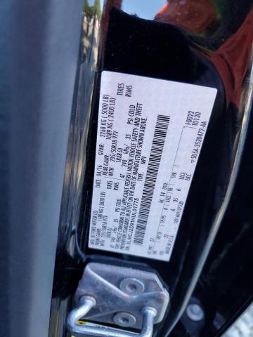 5LMCJ2D91HUL01775 - 2017 LINCOLN MKC SELECT შავი ფოტო 13