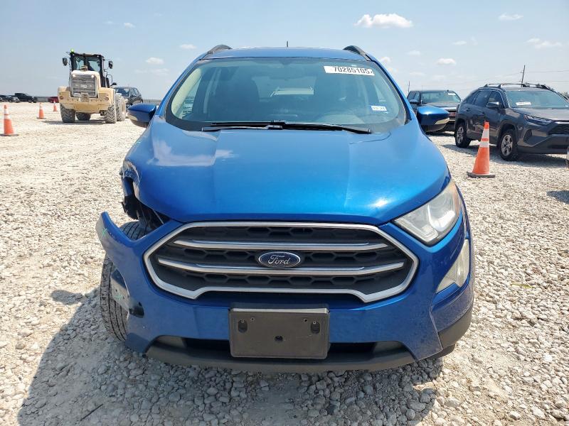 MAJ6S3GL4KC252959 - 2019 FORD ECOSPORT SE Azul foto 5